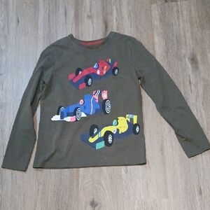 Nwot 9/10 Mini Boden Car Shirt